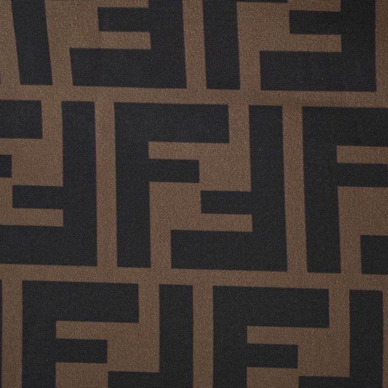 Fendi FF Stripe Brown Down Jacket view
