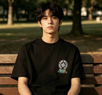 Chrome Hearts Black Graphic Logo T-Shirt view 2