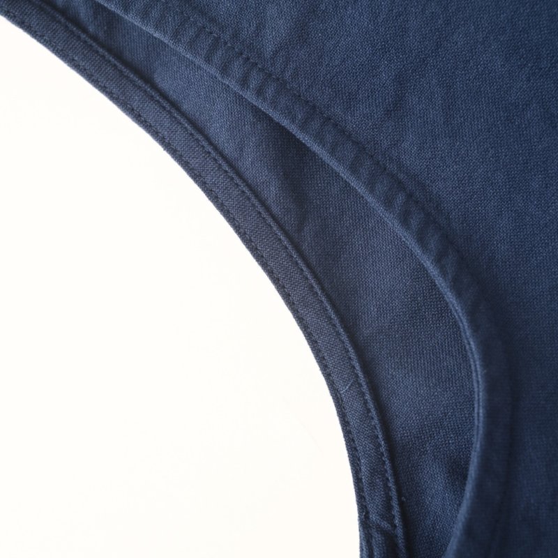 Polo Ralph Lauren Navy Sleeveless Denim Shirt view