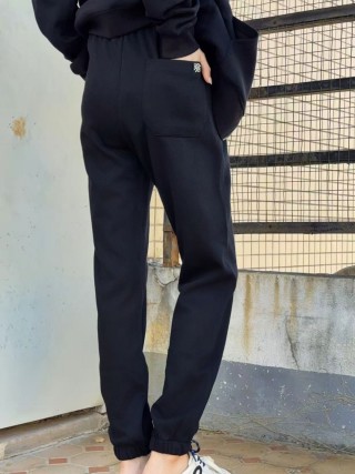 Loewe Navy Embroidered Logo Joggers view 2