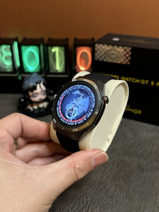 Huawei GT5 Pro Black Smartwatch with Three-Strap Bundle view 1