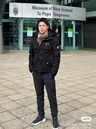 Moncler Black Down Puffer Jacket view 1