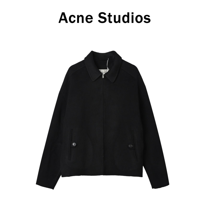 Stone Island Black Wool Overshirt Jacket view