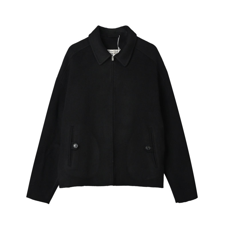 Stone Island Black Wool Overshirt Jacket view