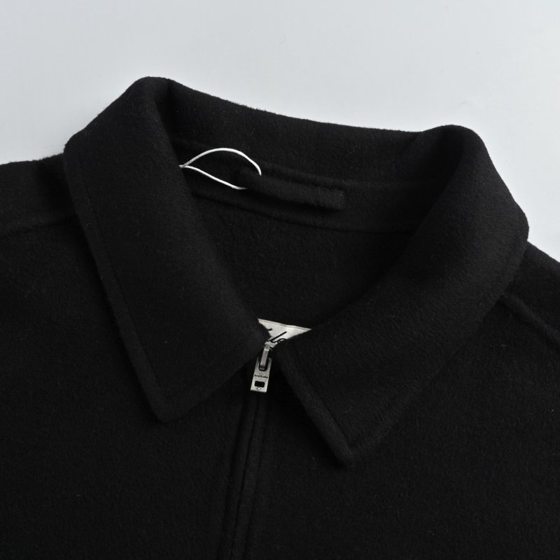 Stone Island Black Wool Overshirt Jacket view