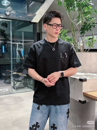 Chrome Hearts Black Short Sleeve T-Shirt view 1