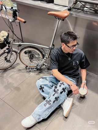 Chrome Hearts Black Short Sleeve T-Shirt view 4