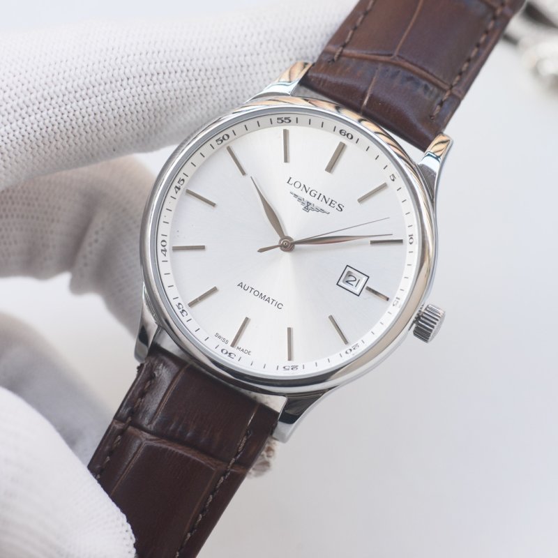 Longines Elegant Automatic Blue Dial Steel Watch view