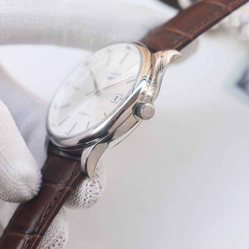 Longines Elegant Automatic Blue Dial Steel Watch view
