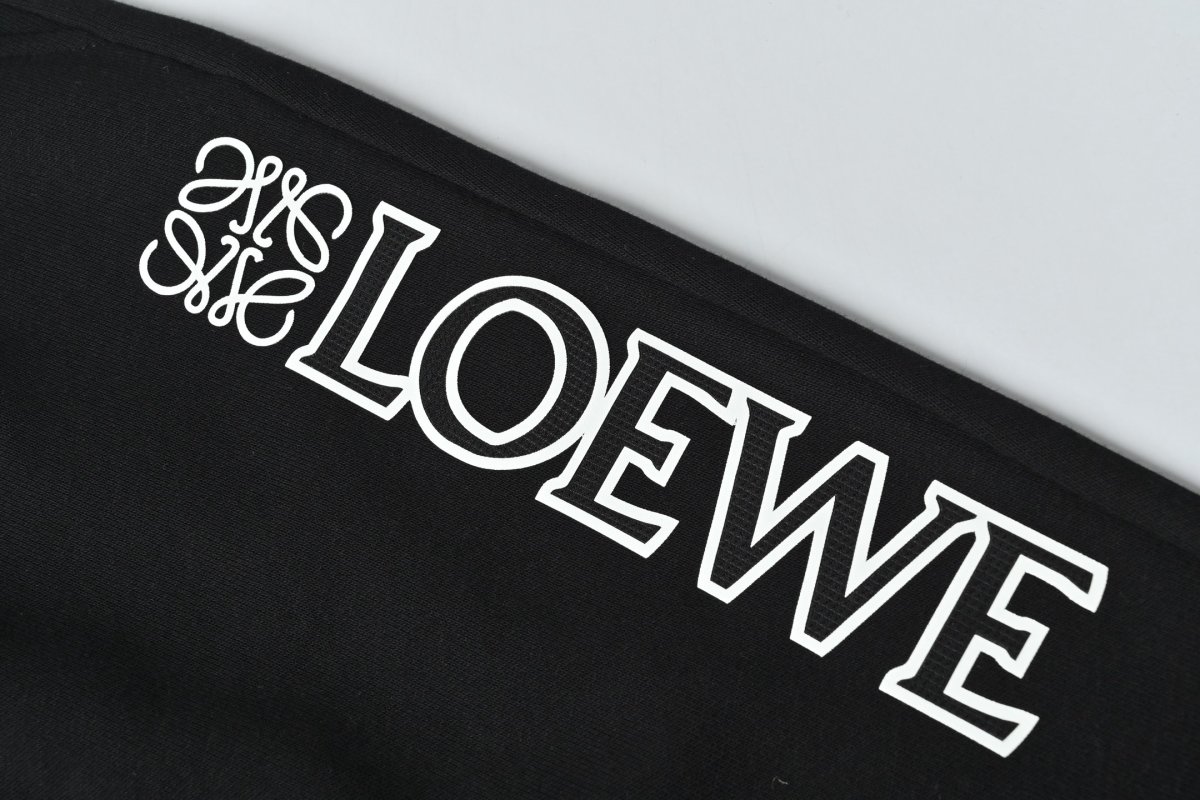 Loewe Black Logo Jogger Pants view
