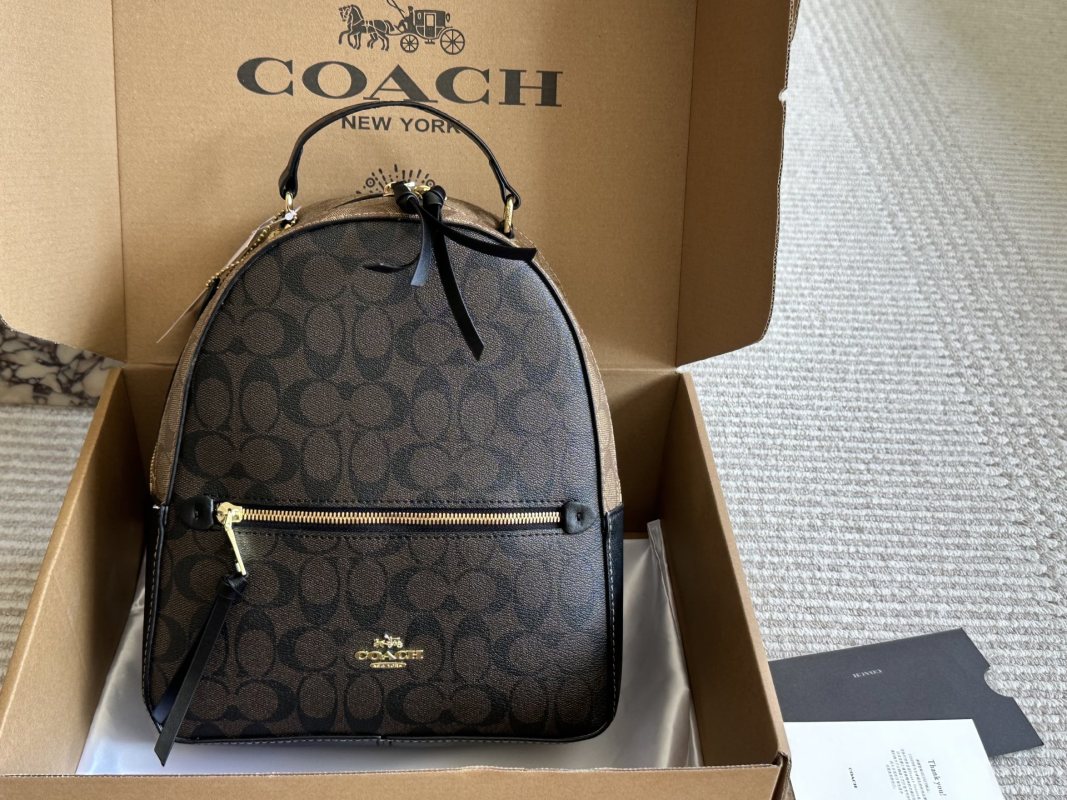 Coach Jordyn Signature Backpack Black