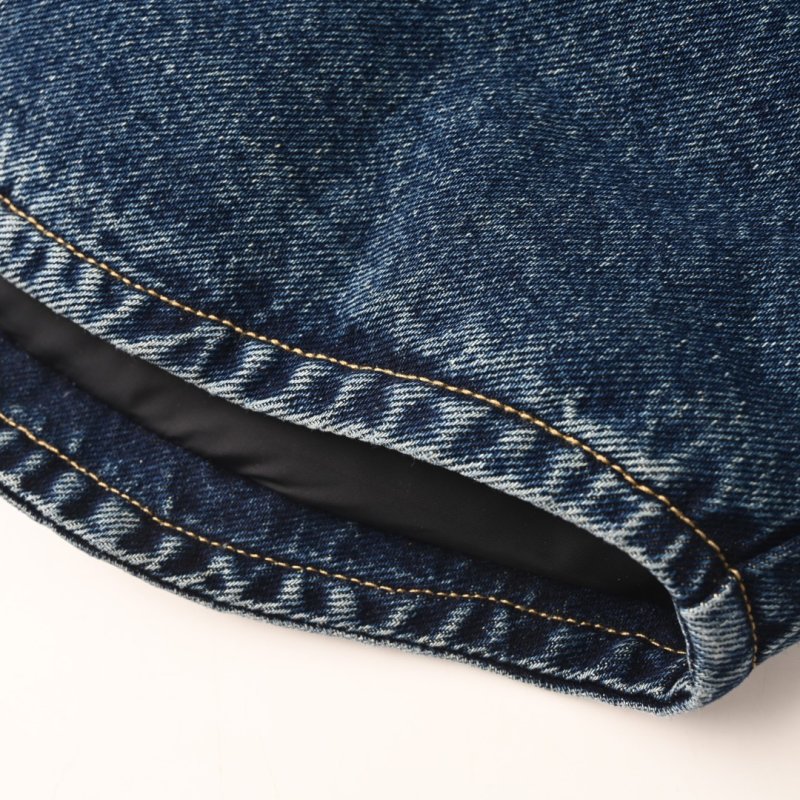 Vintage Dark Wash Denim Shirt Jacket view