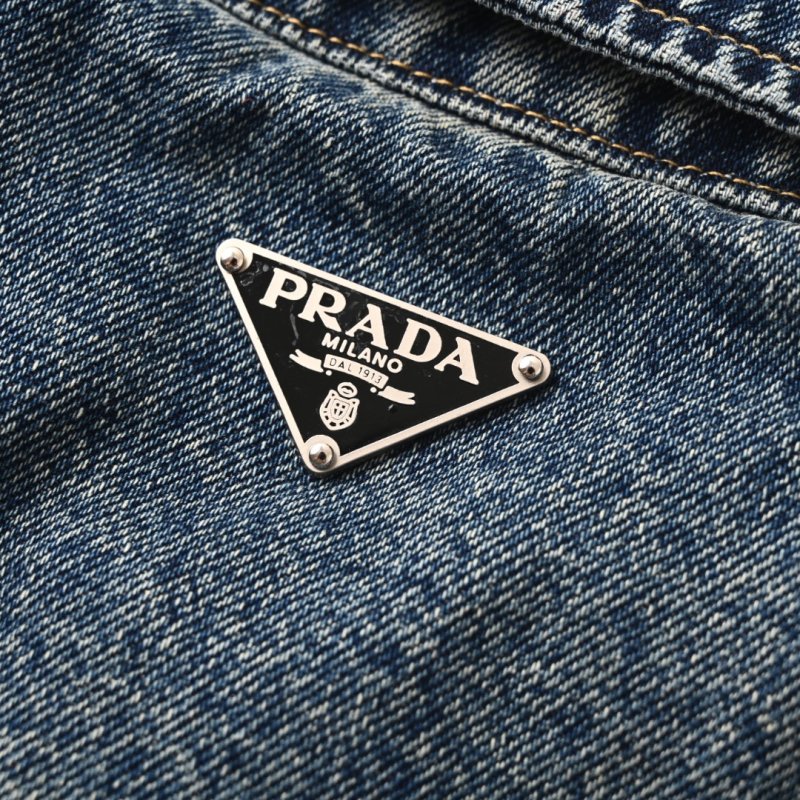 Vintage Dark Wash Denim Shirt Jacket view