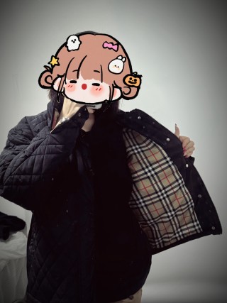 Black Quilted Overshirt Jacket view 3