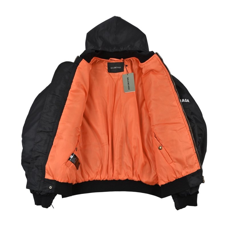 Balenciaga WFP Black Puffer Jacket view