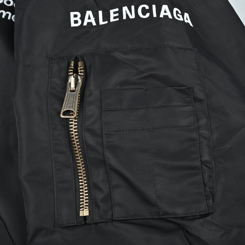 Balenciaga WFP Black Puffer Jacket view