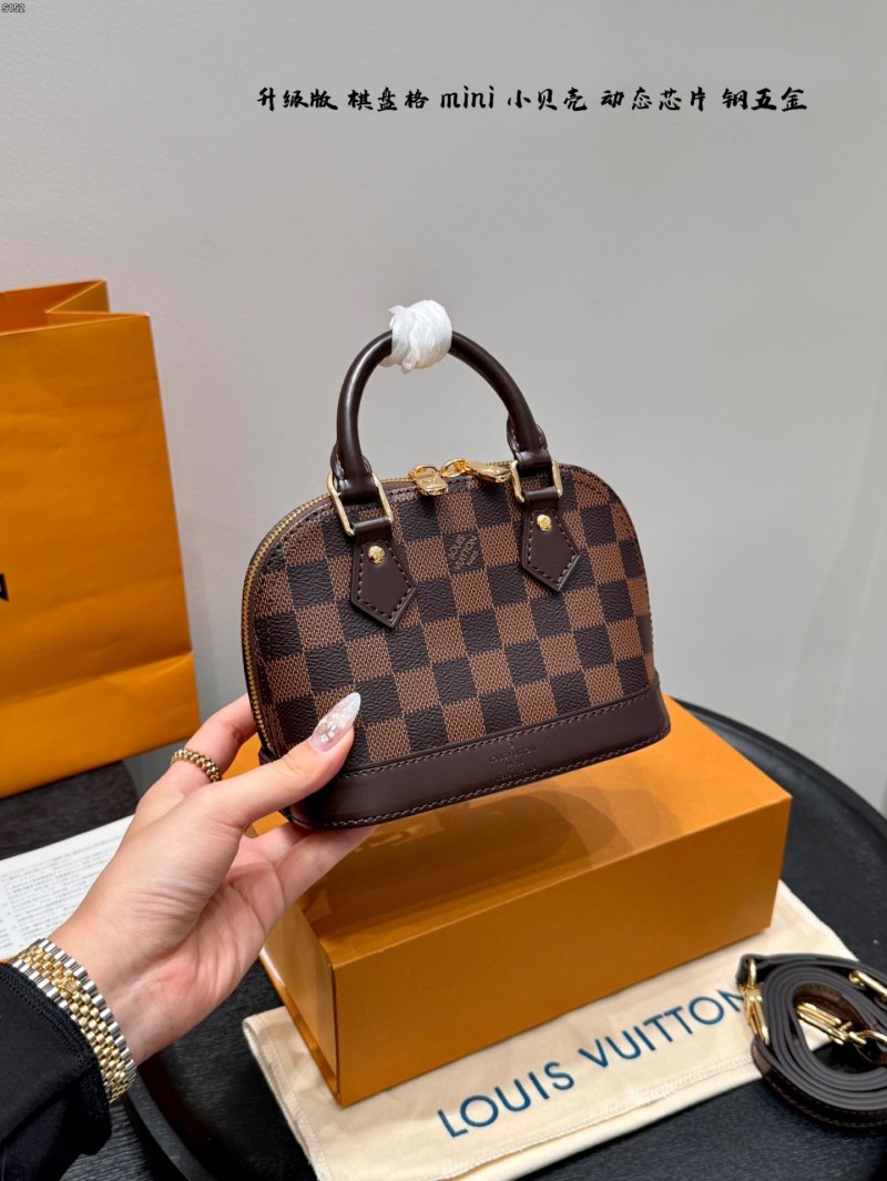 Louis Vuitton Nano Alma Damier Ebene Mini Handbag