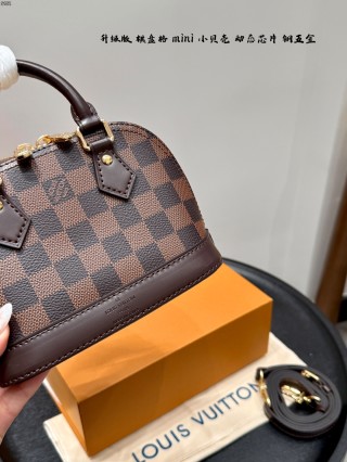 Louis Vuitton Nano Alma Damier Ebene Mini Handbag view 2