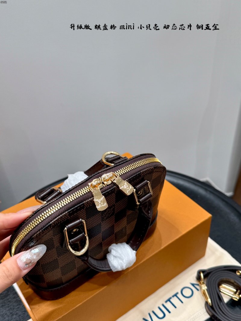 Louis Vuitton Nano Alma Damier Ebene Mini Handbag view