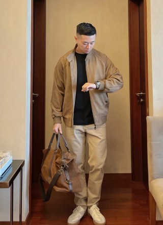 Carhartt Beige Relaxed Fit Chino Pants view 2