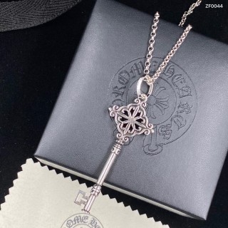 Chrome Hearts Sterling Silver Key Pendant Necklace view 2