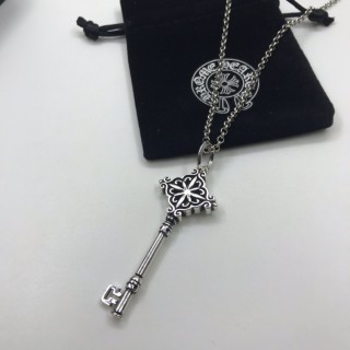 Chrome Hearts Sterling Silver Key Pendant Necklace view 4