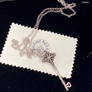 Chrome Hearts Sterling Silver Key Pendant Necklace view 9