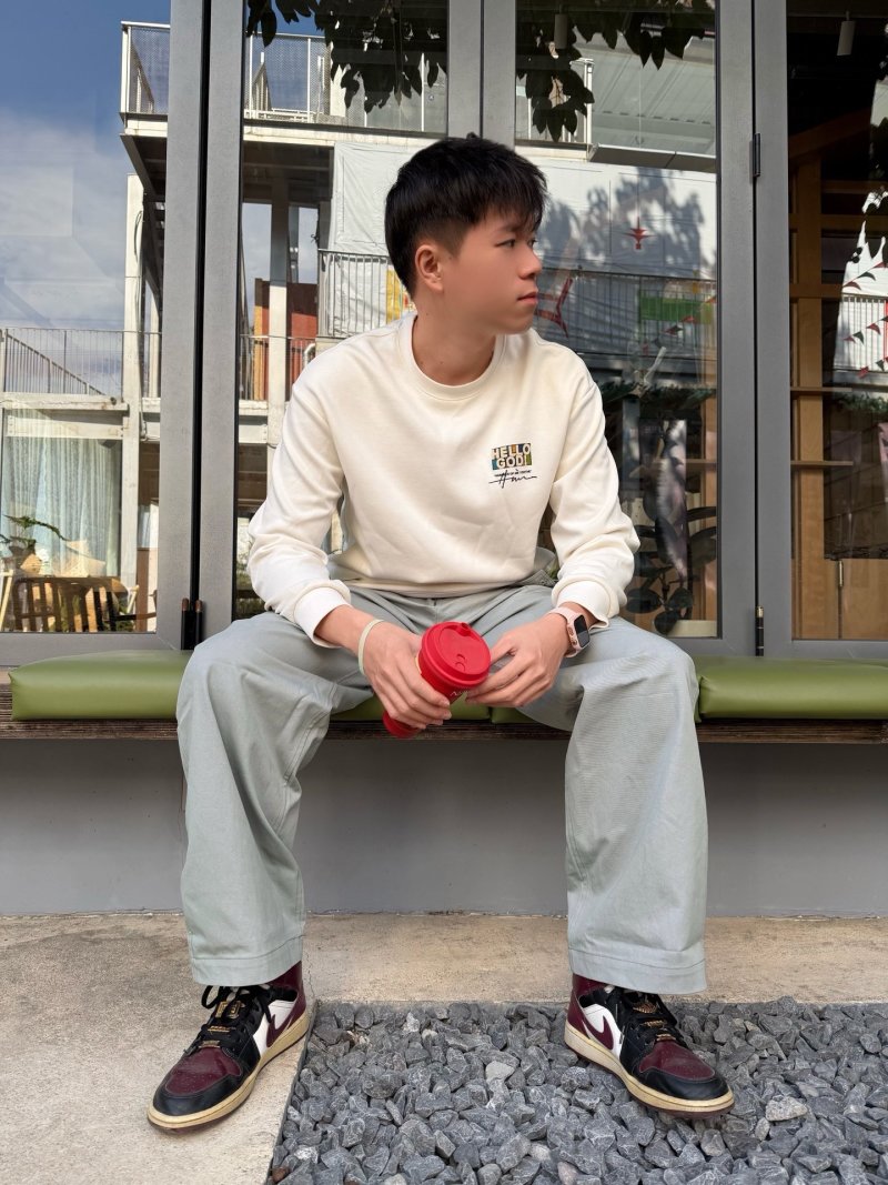 Fendi Grey Monogram Relaxed Fit Pants view