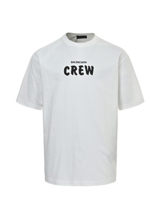 Cream Oversized Graphic T-Shirt with Distressed Logo Print view 9
