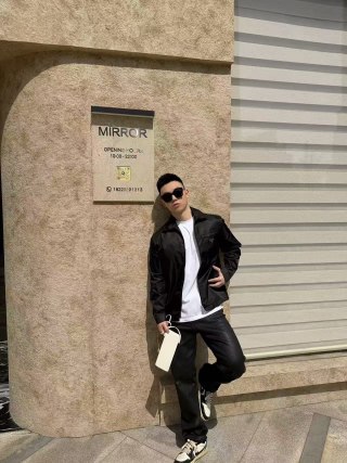 Prada Black Nylon Shirt Jacket view 3