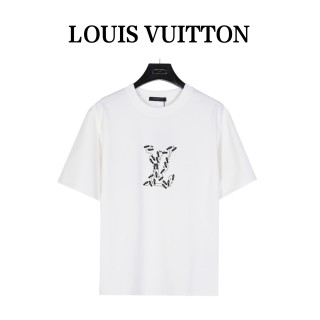 Louis Vuitton LV Monogram Foam Print Short Sleeve T-Shirt White view 1