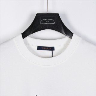 Louis Vuitton LV Monogram Foam Print Short Sleeve T-Shirt White view 3