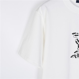 Louis Vuitton LV Monogram Foam Print Short Sleeve T-Shirt White view 4