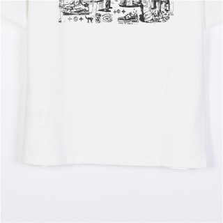 Louis Vuitton LV Monogram Foam Print Short Sleeve T-Shirt White view 7