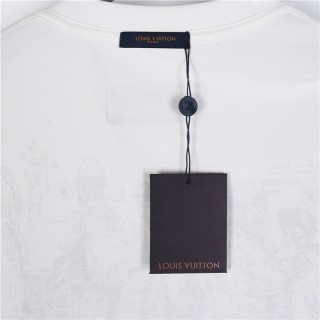 Louis Vuitton LV Monogram Foam Print Short Sleeve T-Shirt White view 8