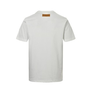 White Graphic Print Short Sleeve T-Shirt view 12