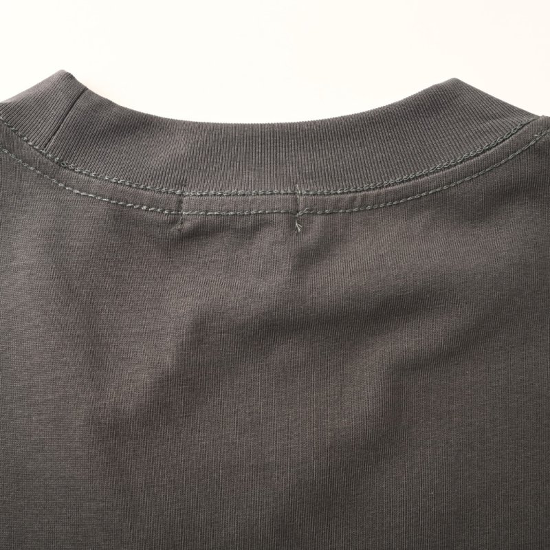 We11Done Charcoal Grey Logo T-Shirt 1989 view