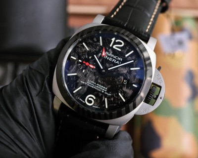 Panerai Luminor Luna Rossa Black Dial 44mm Automatic Watch view 3