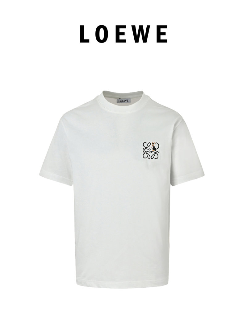 Loewe Anagram Logo White T-Shirt view