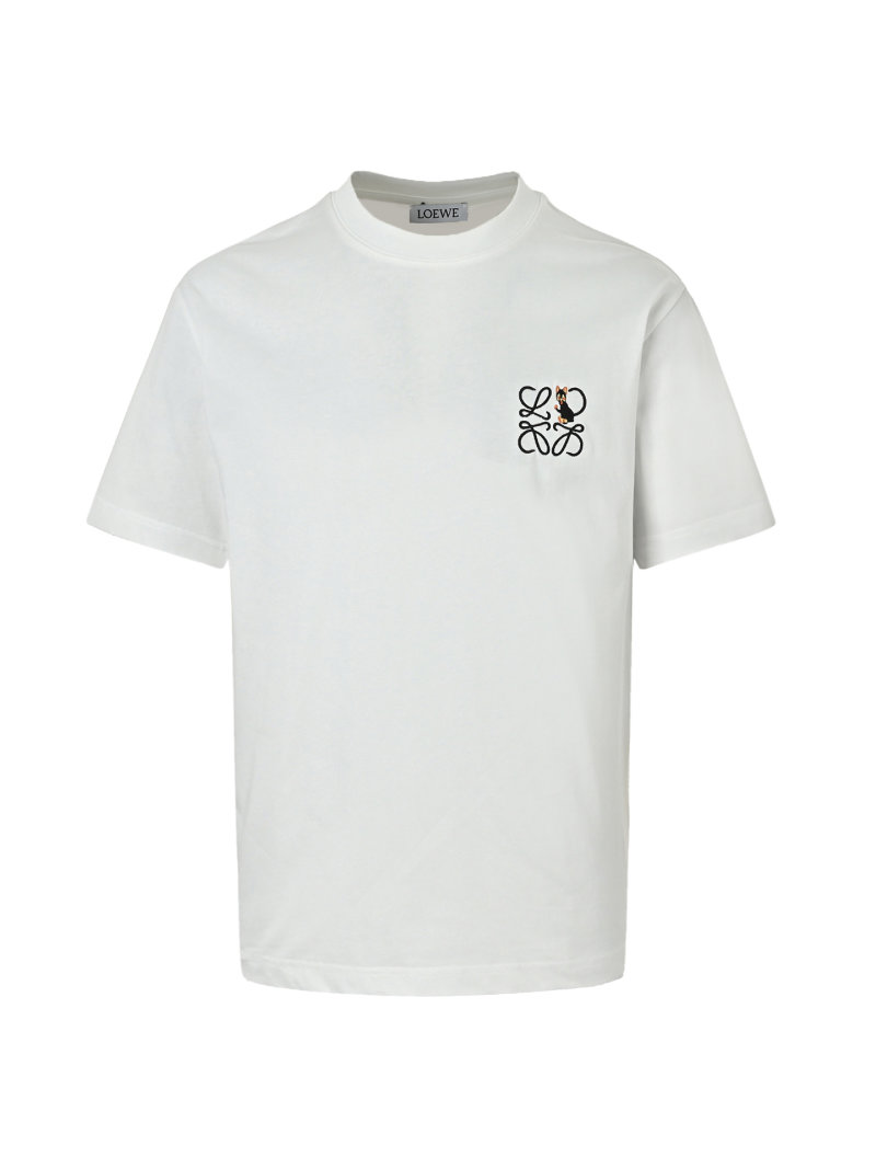 Loewe Anagram Logo White T-Shirt view