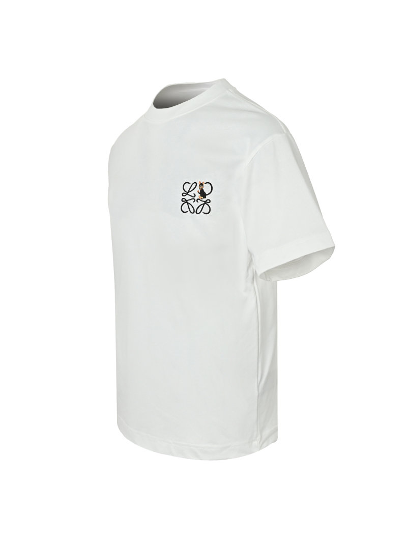 Loewe Anagram Logo White T-Shirt view