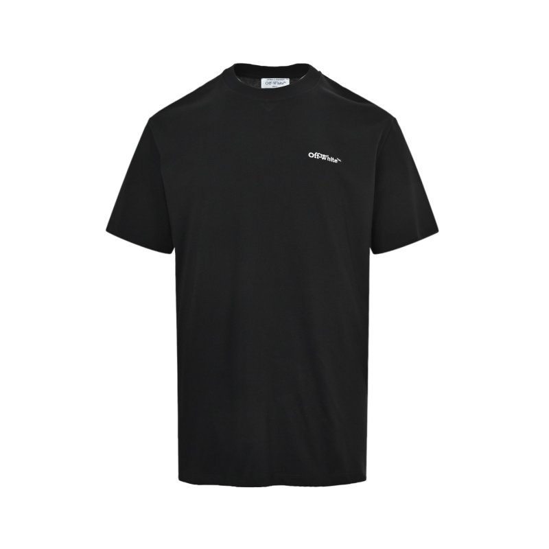 Off-White Barbed Wire X Short Sleeve T-Shirt Black view