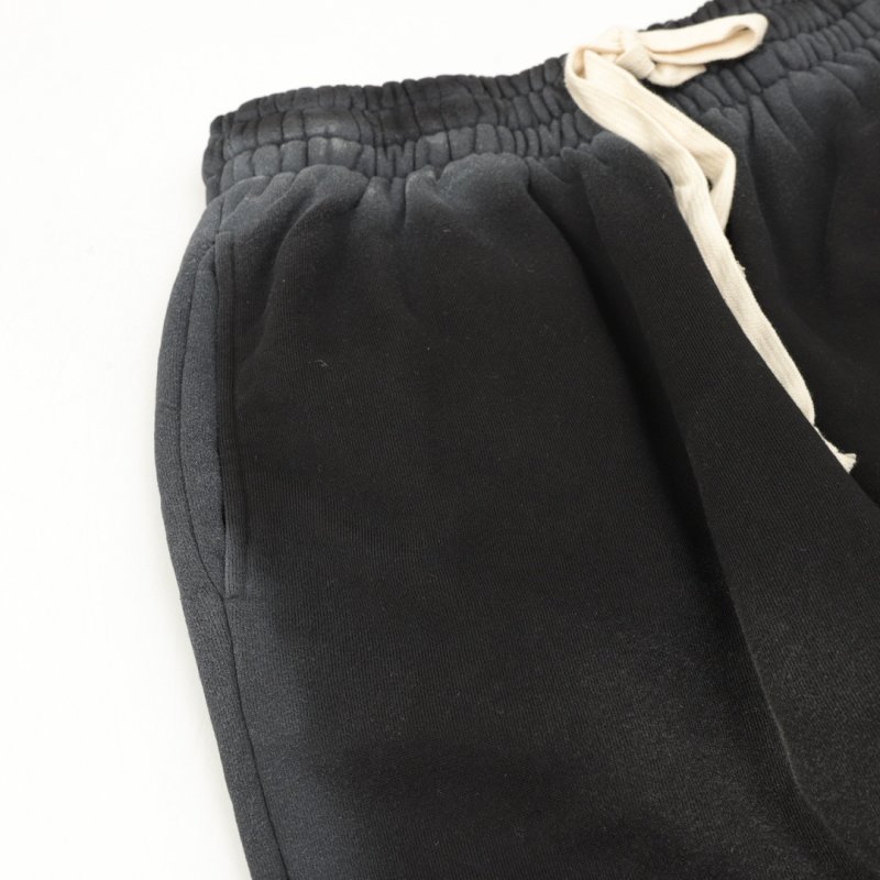 Essentials Black Drawstring Jogger Pants view