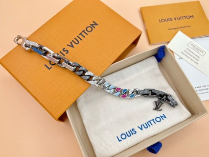 Louis Vuitton Paradise Chain Bracelet – Multi-Color Enamel view 3
