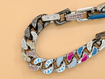 Louis Vuitton Paradise Chain Bracelet – Multi-Color Enamel view 4