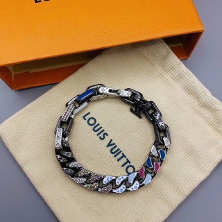 Louis Vuitton Paradise Chain Bracelet – Multi-Color Enamel view 7