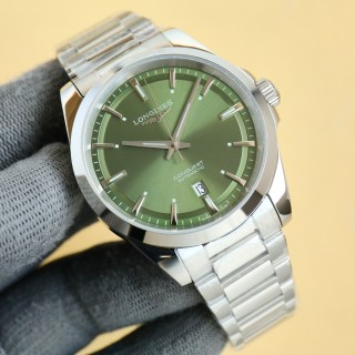 Longines Conquest Automatic Green Dial Steel Watch view 4