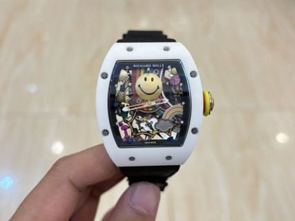 Richard Mille RM 88 Smiley Automatic Tourbillon White view 1