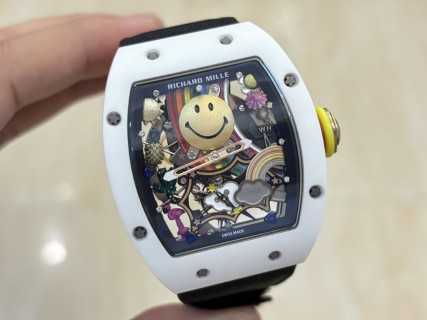 Richard Mille RM 88 Smiley Automatic Tourbillon White view 5
