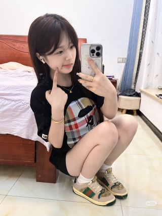 Burberry Plaid Graphic Black T-Shirt view 2